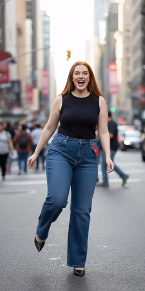 Jeans mujer Levi’s azul wide leg talla grande 4XL